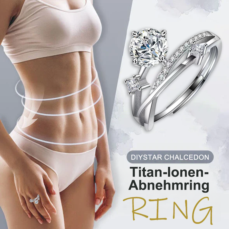👩‍⚕️🔥 LETZTER TAG -80% :👩‍⚕️ Lymph-Magnetologie-Diamantring CZTICLE®