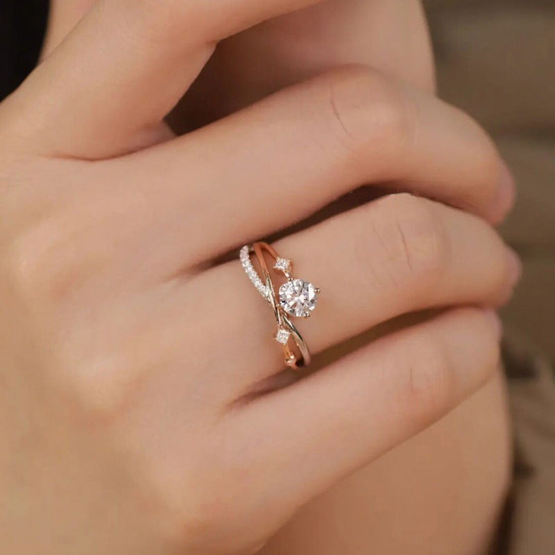👩‍⚕️🔥 LETZTER TAG -80% :👩‍⚕️ Lymph-Magnetologie-Diamantring CZTICLE®