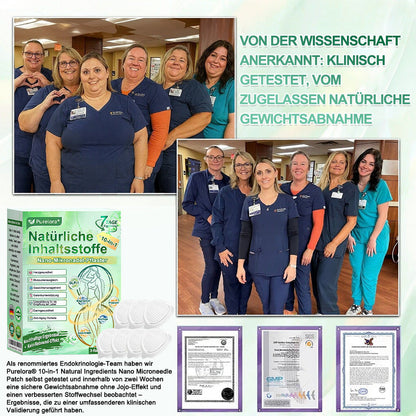 💖𝑶𝒏𝒍𝒊𝒏𝒆-𝑨𝒑𝒐𝒕𝒉𝒆𝒌𝒆💖 | 🇩🇪 Purelora® 10-in-1 Natürliches Inhaltsstoffe Nano-Mikronadel-Pflaster ✅ Unterstützt Gewichtsmanagement, Herz-Kreislauf-Gesundheit, Blutzuckerbalance, Schlaf, Darm- & Gelenkfunktion – strafft die Haut und steigert die Energie.