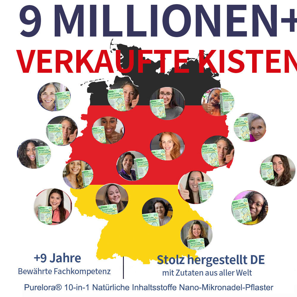 💖𝑶𝒏𝒍𝒊𝒏𝒆-𝑨𝒑𝒐𝒕𝒉𝒆𝒌𝒆💖 | 🇩🇪 Purelora® 10-in-1 Natürliches Inhaltsstoffe Nano-Mikronadel-Pflaster ✅ Unterstützt Gewichtsmanagement, Herz-Kreislauf-Gesundheit, Blutzuckerbalance, Schlaf, Darm- & Gelenkfunktion – strafft die Haut und steigert die Energie.