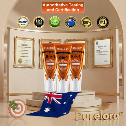 𝐎𝐟𝐟𝐢𝐜𝐢𝐚𝐥 𝐁𝐫𝐚𝐧𝐝 𝐒𝐭𝐨𝐫𝐞 |PURELORA® Moringa & Berberine 8-in-1 Body Sculpting & Bust Plumping Cream Smooth · Firm · Tone · Sculpt · Refresh · Hydrate · Plump · Lift