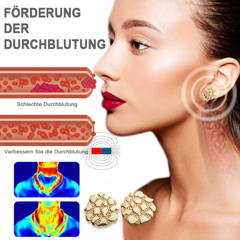 (🔥LETZTER TAG – 80 % RABATT🔥) 🎉 𝐂𝐙𝐓𝐈𝐂𝐋𝐄® 𝐋𝐲𝐦𝐩𝐡𝐯𝐢𝐭𝐲 𝐌𝐚𝐠𝐧𝐞𝐓𝐡𝐞𝐫𝐚𝐩𝐲 𝐆𝐞𝐫𝐦𝐚𝐧𝐢𝐮𝐦-Magnet-Ohrringe (Einmal täglich getragen, sichtbare Veränderungen in 7 Tagen) Unterstützung bei Übergewicht, Diabetes, Schlafapnoe und Gelenkbeschwerden 🍃