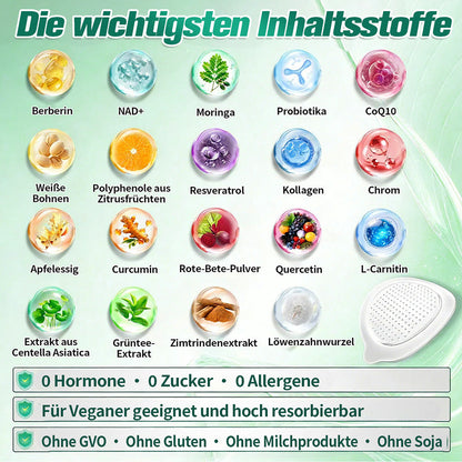 💖𝑶𝒏𝒍𝒊𝒏𝒆-𝑨𝒑𝒐𝒕𝒉𝒆𝒌𝒆💖 | 🇩🇪 Purelora® 10-in-1 Natürliches Inhaltsstoffe Nano-Mikronadel-Pflaster ✅ Unterstützt Gewichtsmanagement, Herz-Kreislauf-Gesundheit, Blutzuckerbalance, Schlaf, Darm- & Gelenkfunktion – strafft die Haut und steigert die Energie.