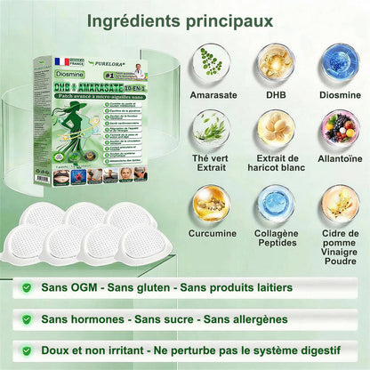🔥𝐏𝐮𝐫𝐞𝐥𝐨𝐫𝐚® 𝐌𝐞𝐭𝐚𝐛𝐨𝐥𝐢𝐜 𝐌𝐚𝐭𝐫𝐢𝐱 – 𝐏𝐚𝐭𝐜𝐡 𝐍𝐚𝐧𝐨 à 𝐌𝐢𝐜𝐫𝐨𝐧𝐞𝐞𝐝𝐥𝐞𝐬 𝟏𝟎-𝐞𝐧-𝟏 𝐃𝐇𝐁 + 𝐀𝐦𝐚𝐫𝐚𝐬𝐚𝐭𝐞