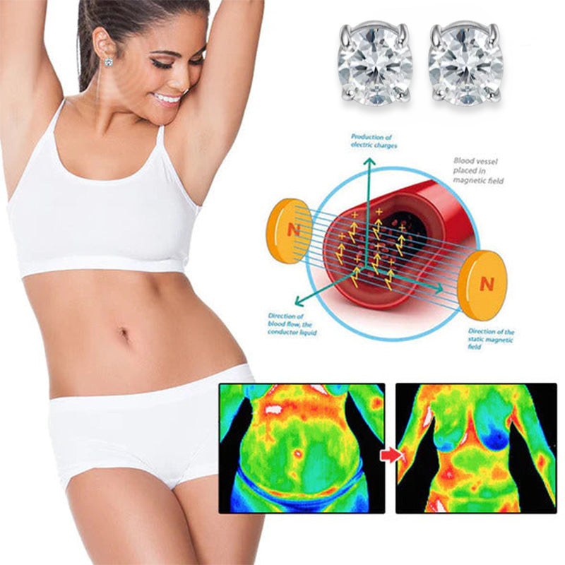 🔥Letzte Chance: Sichere dir 80 % Rabatt!💎CZTICLE® Lymphvity MagneTherapy Germanium-Ohrringe