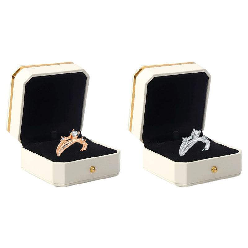 👩‍⚕️🔥 LETZTER TAG -80% :👩‍⚕️ Lymph-Magnetologie-Diamantring CZTICLE®