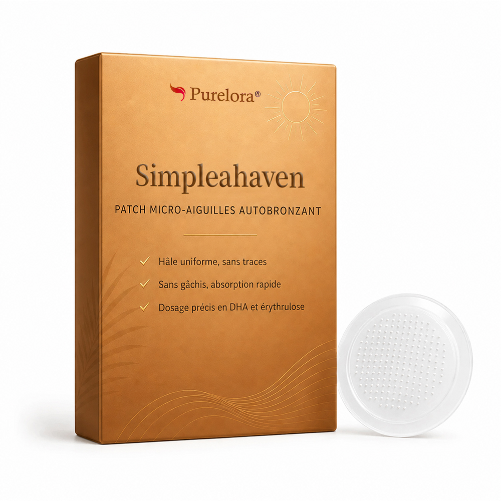 Patch autobronzant transdermique 2026 - Appliquez-le avant de vous coucher. Réveillez-vous prêt pour les vacances