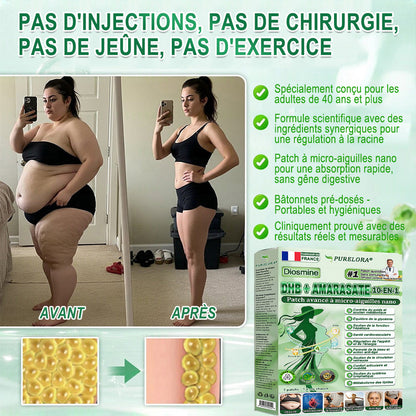 🔥𝐏𝐮𝐫𝐞𝐥𝐨𝐫𝐚® 𝐌𝐞𝐭𝐚𝐛𝐨𝐥𝐢𝐜 𝐌𝐚𝐭𝐫𝐢𝐱 – 𝐏𝐚𝐭𝐜𝐡 𝐍𝐚𝐧𝐨 à 𝐌𝐢𝐜𝐫𝐨𝐧𝐞𝐞𝐝𝐥𝐞𝐬 𝟏𝟎-𝐞𝐧-𝟏 𝐃𝐇𝐁 + 𝐀𝐦𝐚𝐫𝐚𝐬𝐚𝐭𝐞