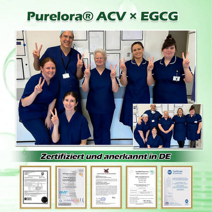 【𝐎𝐟𝐟𝐢𝐳𝐢𝐞𝐥𝐥𝐞𝐫 𝐒𝐡𝐨𝐩👩‍⚕️】𝐏𝐮𝐫𝐞𝐥𝐨𝐫𝐚® 𝐀𝐂𝐕 × 𝐄𝐆𝐂𝐆 𝟏𝟎-𝐢𝐧-𝟏 𝐅𝐨𝐫𝐭𝐬𝐜𝐡𝐫𝐢𝐭𝐭𝐥𝐢𝐜𝐡𝐞𝐬 𝐍𝐚𝐧𝐨-𝐌𝐢𝐤𝐫𝐨𝐧𝐚𝐝𝐞𝐥-𝐏𝐟𝐚𝐬𝐭𝐞𝐫 (𝐍𝐮𝐫 𝐞𝐢𝐧𝐦𝐚𝐥 𝐭ä𝐠𝐥𝐢𝐜𝐡, 𝐬𝐢𝐜𝐡𝐭𝐛𝐚𝐫𝐞 𝐕𝐞𝐫ä𝐧𝐝𝐞𝐫𝐮𝐧𝐠𝐞𝐧 𝐢𝐧 𝟕 𝐓𝐚𝐠𝐞𝐧)✅ 𝐅ü𝐫 𝐅𝐞𝐭𝐭𝐥𝐞𝐢𝐛𝐢𝐠𝐤𝐞𝐢𝐭, 𝐇𝐚𝐮𝐭𝐬𝐭𝐫𝐚𝐟𝐟𝐮𝐧𝐠, 𝐃𝐢𝐚𝐛𝐞𝐭𝐞𝐬, 𝐒𝐜𝐡𝐥𝐚𝐟𝐚𝐩𝐧𝐨𝐞, 𝐆𝐞𝐥𝐞𝐧𝐤𝐩𝐫𝐨𝐛𝐥𝐞𝐦𝐞 𝐮𝐧𝐝 𝐦𝐞𝐡𝐫