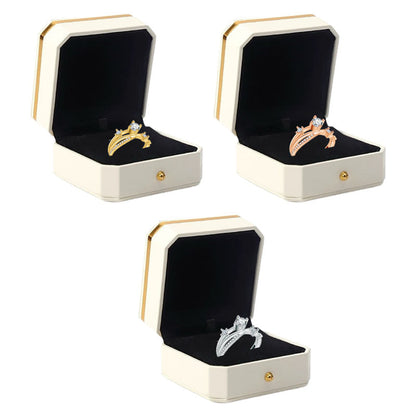 👩‍⚕️🔥 LETZTER TAG -80% :👩‍⚕️ Lymph-Magnetologie-Diamantring CZTICLE®
