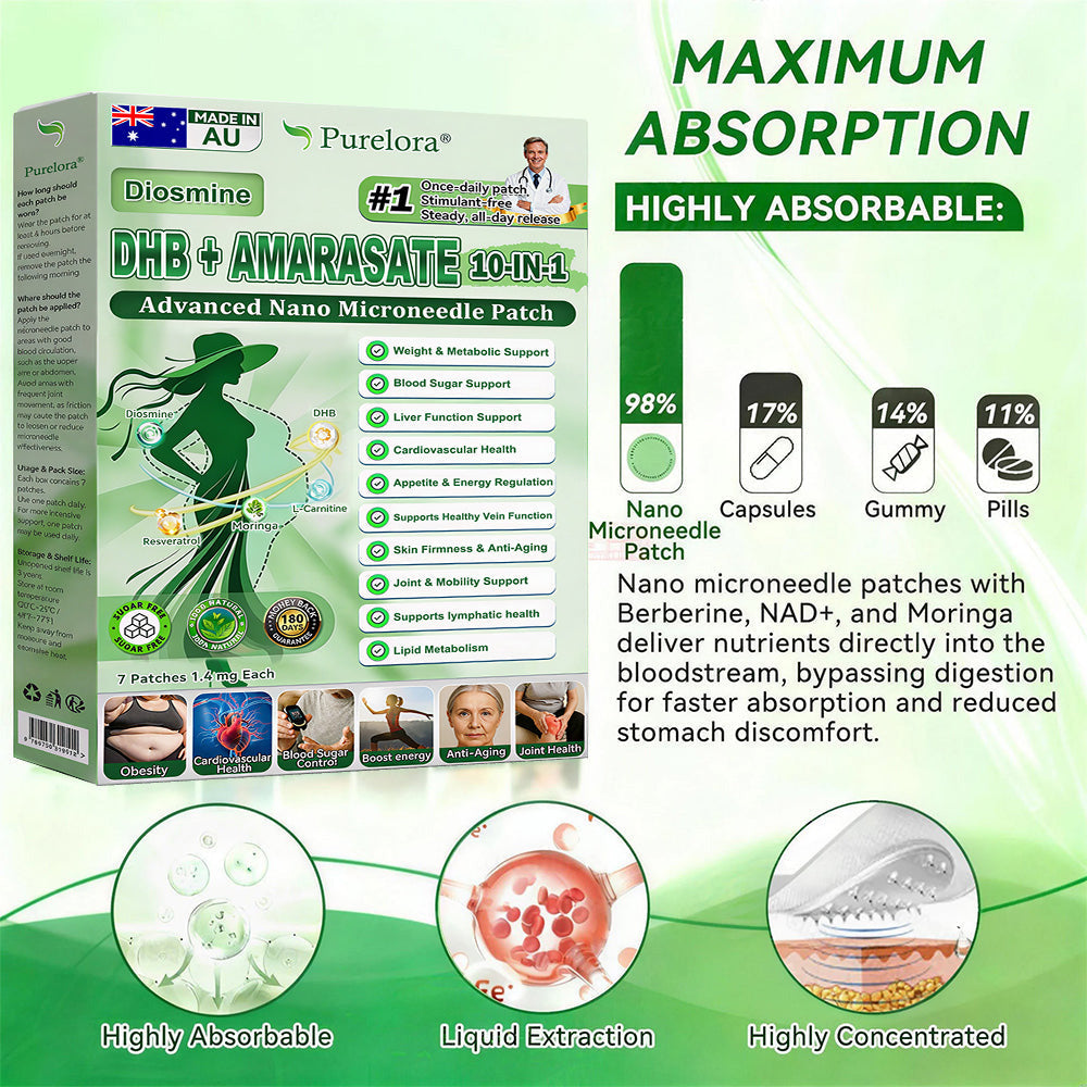 <𝐍𝐞𝐰 𝐈𝐦𝐩𝐫𝐨𝐯𝐞𝐝 𝐅𝐨𝐫𝐦𝐮𝐥𝐚⚡> 𝐏𝐮𝐫𝐞𝐥𝐨𝐫𝐚® 𝐌𝐞𝐭𝐚𝐛𝐨𝐥𝐢𝐜 𝐌𝐚𝐭𝐫𝐢𝐱 – 𝐃𝐇𝐁 + 𝐀𝐦𝐚𝐫𝐚𝐬𝐚𝐭𝐞 𝟏𝟎-𝐢𝐧-𝟏 𝐍𝐚𝐧𝐨 𝐌𝐢𝐜𝐫𝐨𝐧𝐞𝐞𝐝𝐥𝐞 𝐏𝐚𝐭𝐜𝐡