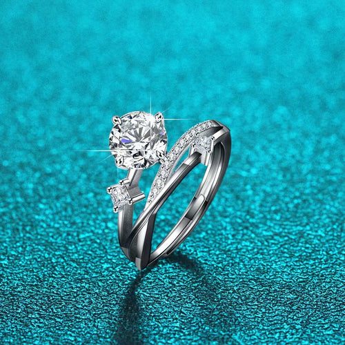 👩‍⚕️🔥 LETZTER TAG -80% :👩‍⚕️ Lymph-Magnetologie-Diamantring CZTICLE®