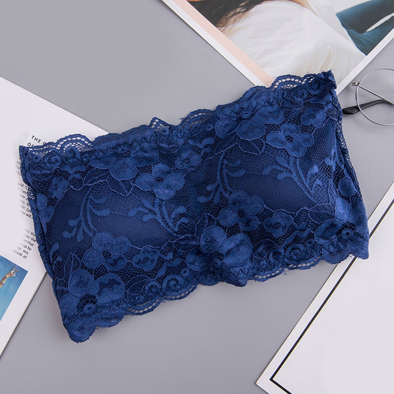 Spring Summer Women Bra Seamless Tube Top Bra Strapless Bandeau Push up Bra Women's Underwear Basic Stretch Underwear Lingerie