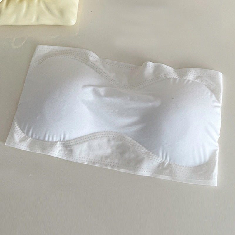 Spring Summer Women Bra Seamless Tube Top Bra Strapless Bandeau Push up Bra Women's Underwear Basic Stretch Underwear Lingerie