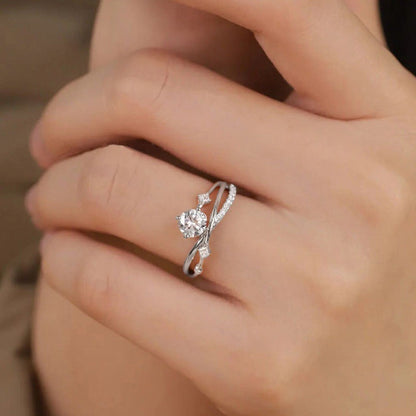 👩‍⚕️🔥 LETZTER TAG -80% :👩‍⚕️ Lymph-Magnetologie-Diamantring CZTICLE®