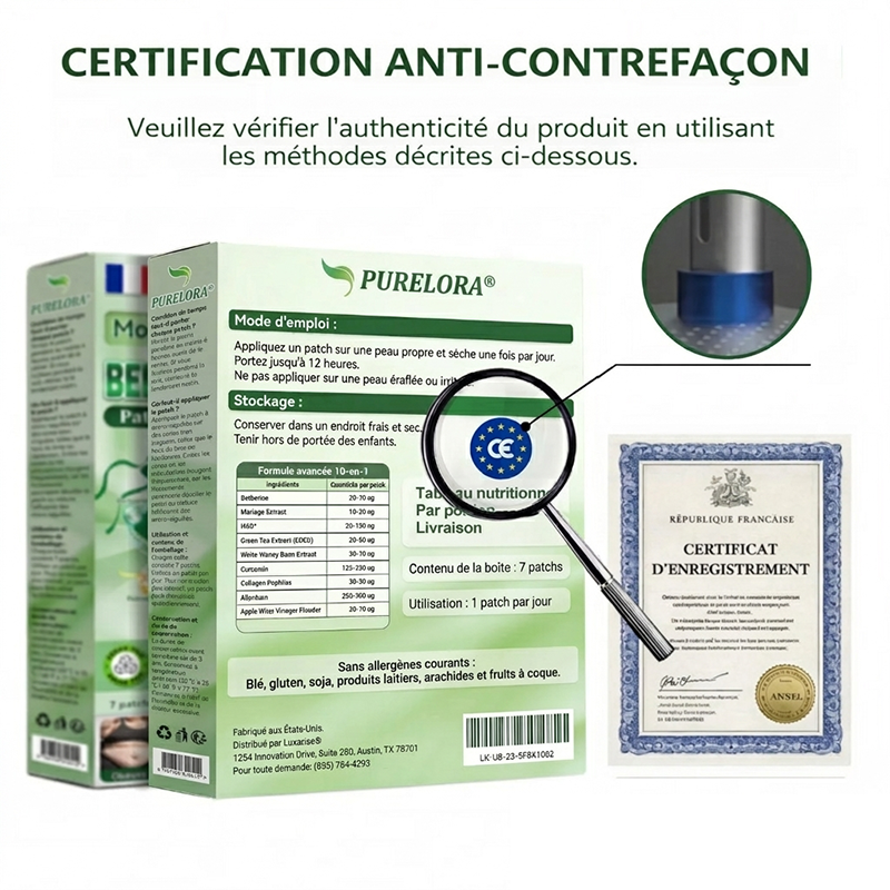 🔥𝐏𝐮𝐫𝐞𝐥𝐨𝐫𝐚® 𝐌𝐞𝐭𝐚𝐛𝐨𝐥𝐢𝐜 𝐌𝐚𝐭𝐫𝐢𝐱 – 𝐏𝐚𝐭𝐜𝐡 𝐍𝐚𝐧𝐨 à 𝐌𝐢𝐜𝐫𝐨𝐧𝐞𝐞𝐝𝐥𝐞𝐬 𝟏𝟎-𝐞𝐧-𝟏 𝐃𝐇𝐁 + 𝐀𝐦𝐚𝐫𝐚𝐬𝐚𝐭𝐞